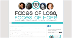 Desktop Screenshot of facesofloss.com